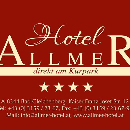 Hotel Allmer Bad Gleichenberg Esterno foto