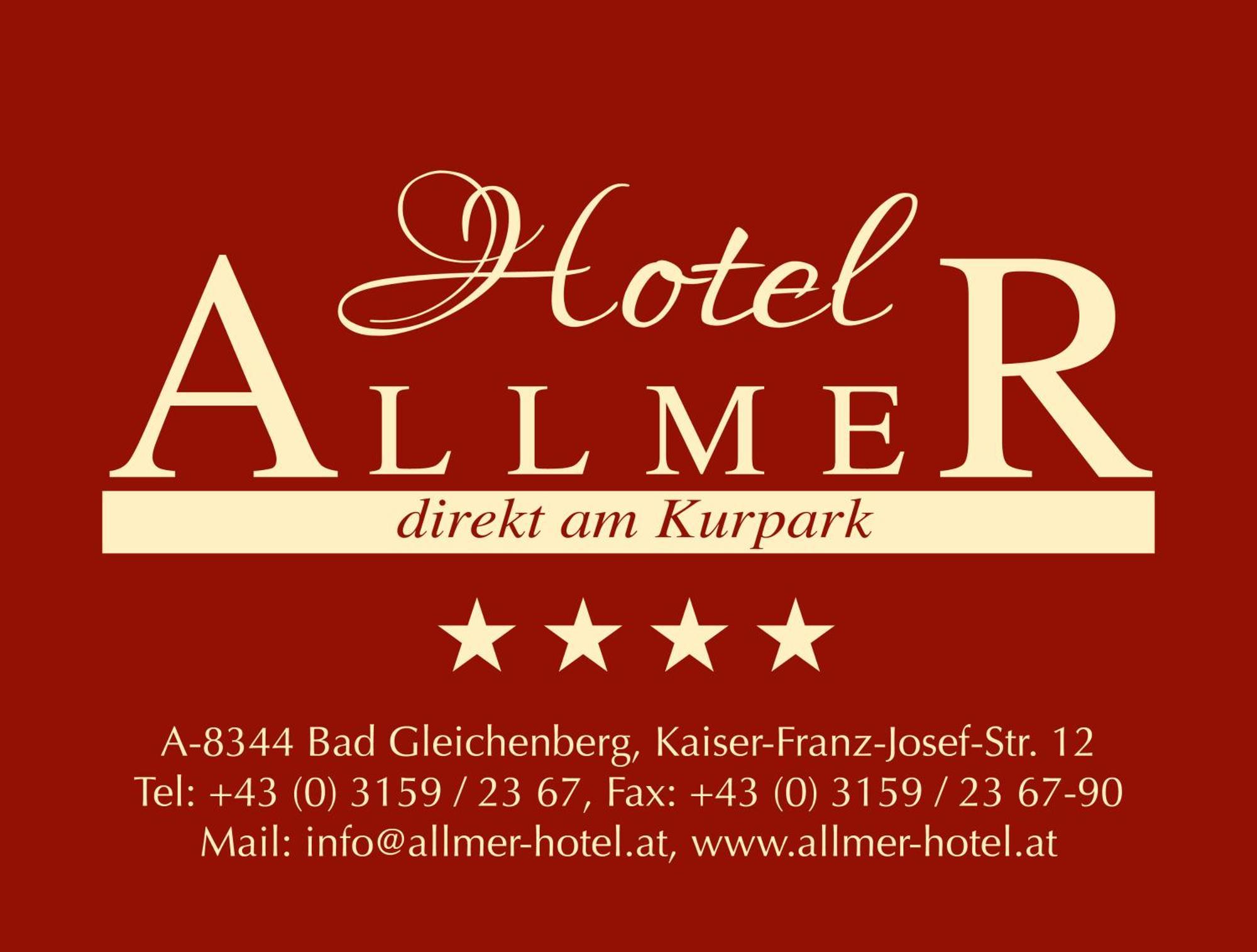Hotel Allmer Bad Gleichenberg Esterno foto